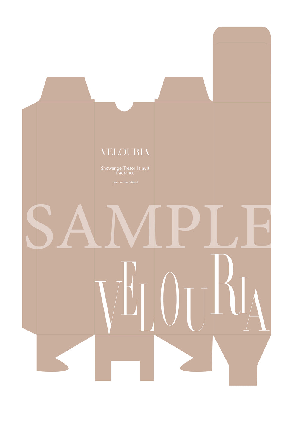 Perfume boxe die cut-Digital Product to download - DIY DIE CUT