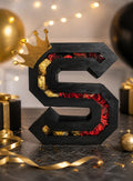 3D Letter Boxe  - LETTER S-  DIE CUT  - PDF - SVG-Digital Product to download - DIY DIE CUT