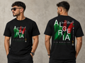 DZ ALGERIA -DESIGN TISHIRT  – FIFA World Cup 2026 |- BLACK PREMIUM
