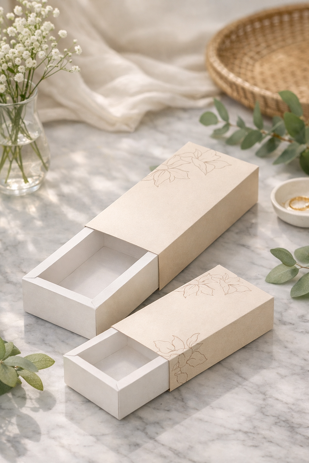 Slide Box SVG PDF   Boîte Bijoux Coulissante (Drawer Box) – Fichier de Découpe Digital-Digital Product to download - DIY DIE CUT