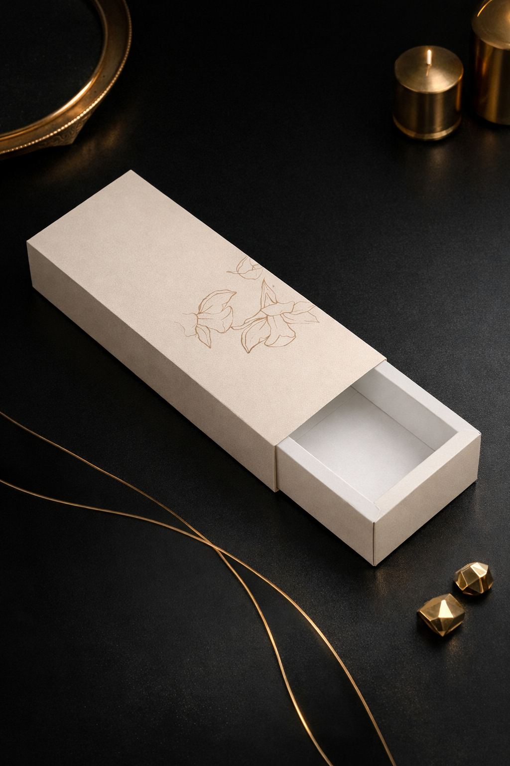 Slide Box SVG PDF   Boîte Bijoux Coulissante (Drawer Box) – Fichier de Découpe Digital-Digital Product to download - DIY DIE CUT