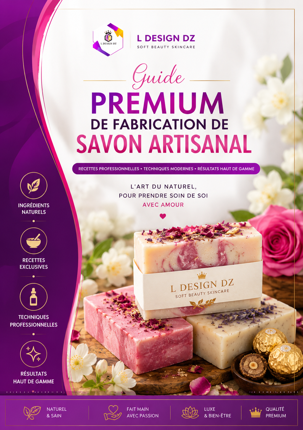 GUIDE PREMIUM DE FABRICATION DE SAVON ARTISANAL - E BOOK - PDF-Digital product to download - DIY